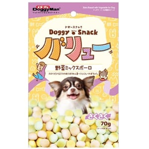 DoggyMan DoggyMan 日本狗零食 狗狗混合野菜健美 小饅頭 70g 70g 犬用 正面圖