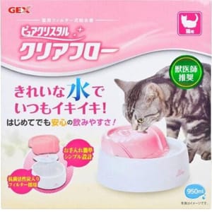 Gex Gex 飲水機 循環式碗型飲水器 950ml 950ml  正面圖