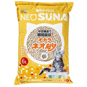 日本NEO 日本NEO SUNA 通心 豆腐貓砂 6L TBS 6L 正面圖