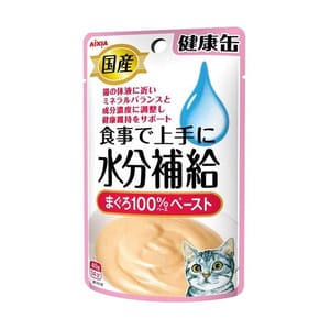 日本AIXIA 日本AIXIA 愛喜雅 健康缶水分補給濕糧包 金槍魚味 40g 40g 正面圖