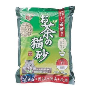 日本IRIS 日本IRIS 清香綠茶 豆腐貓砂 7L 7L 正面圖