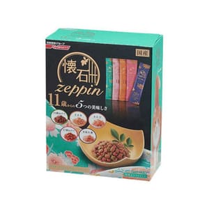 日本Petline 日本Petline 懷石料理貓零食 混合海鮮及芝士味 11歲貓適用 220g 220g 正面圖
