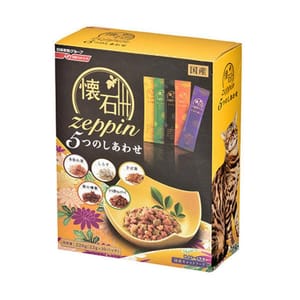 日本Petline 日本Petline 懷石料理貓零食 鯖魚奶酪及煙肉味 220g 220g 正面圖