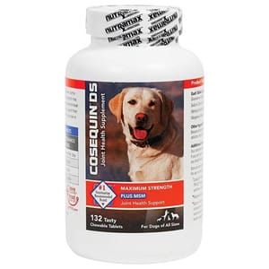 Cosequin Cosequin DS PLUS MSM 狗狗加強型關節咀嚼片 132粒 132粒  正面圖