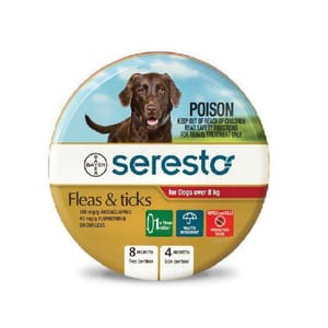 Bayer Bayer Seresto Large Dog Collar over 8kg 8kg  正面圖