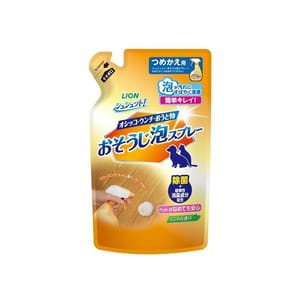 日本獅王LION 日本獅王LION Pet 寵物除菌清潔家居泡沫噴霧 補充包裝 250ml 250ml  正面圖