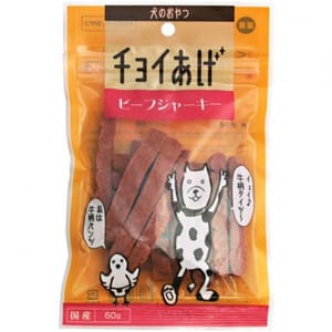 日本Doggie 日本Doggie 日本製造狗狗牛肉乾 60g 60g  正面圖