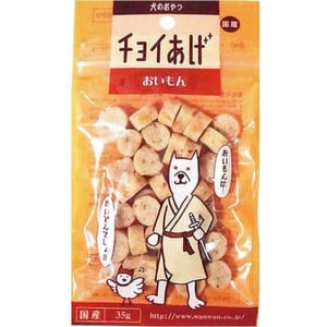 日本Doggie 日本Doggie 狗零食 日本製 雞肉地瓜粒 35g 35g 正面圖