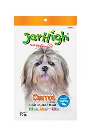 Jerhigh Jerhigh 狗小食 Carrot 紅蘿蔔條 70g 70g 正面圖