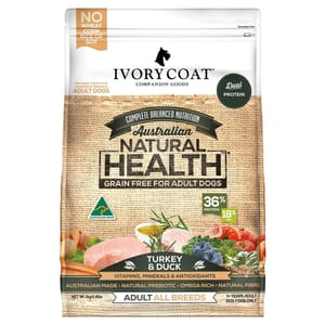 Ivory Ivory Coat 狗糧 火雞肉和鴨肉成犬配方 Turkey & Duck 13kg 13kg 正面圖
