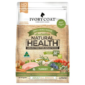 Ivory Ivory Coat 狗糧 低脂&火雞肉老犬配方 Turkey Reduced Senior & Fat 2kg 2kg  正面圖