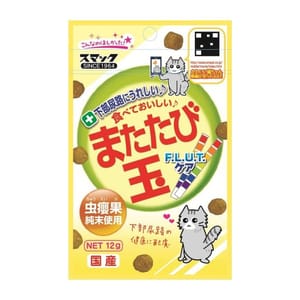 日本SMACKスマック 日本SMACKスマック 貓咪下部尿路護理虫果零食粒 12g 12g 正面圖