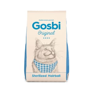 Gosbi Gosbi Original 貓糧 絕育及去毛球配方 3kg 3kg  正面圖