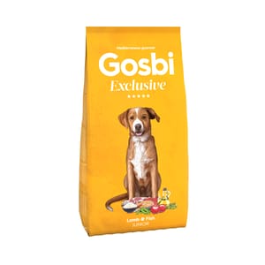 Gosbi Gosbi Exclusive 狗糧 全營養蔬果系列 中大型幼犬配方 羊肉及魚肉 3kg 3kg  正面圖