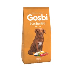 Gosbi Gosbi Exclusive 狗糧 全營養蔬果系列 中型成犬配方 雞肉 12kg 12kg  正面圖