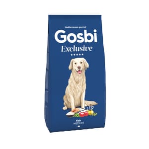 Gosbi Gosbi Exclusive 狗糧 全營養蔬果系列 中型成犬配方 純魚肉 3kg 3kg  正面圖