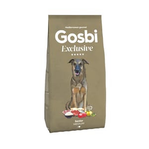 Gosbi Gosbi Exclusive 狗糧 全營養蔬果系列 中型老犬配方 12kg 12kg  正面圖