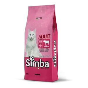 Monge Monge Simba 貓糧 天然系列 成貓配方 牛肉 20kg 20kg 正面圖