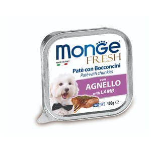 Monge Monge Fresh 狗餐盒 羊肉 100g 100g  正面圖