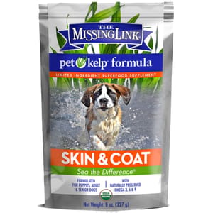 Missing Missing Link美善靈 營養粉 有機皮毛配方 8oz 8oz  正面圖