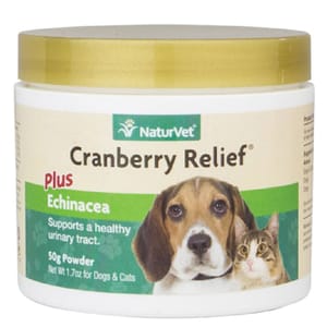 NaturVet天然寶 NaturVet天然寶 保健品 消炎及防止尿道感染粉 50mg 正面圖