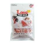 日本PetPro 日本PetPro Love THE DOG 牛肉短粗狗小食條 100g 100g  正面圖