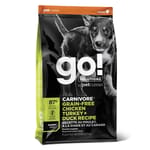 GO! GO! SOLUTIONS 無穀物狗糧 活力營養系列 幼齡犬配方 雞肉火雞鴨肉 3.5lb 5lb 正面圖