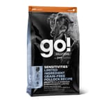 GO! GO! SOLUTIONS 無穀物狗糧 低敏美毛系列 鱈魚 22lb 22lb  正面圖