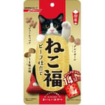 日本日清 日本日清 貓零食 海鮮牛肉蔬菜零食粒 3g 14袋入 3g  正面圖