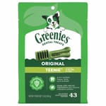 Greenies Greenies 狗零食 Original Teenie 潔齒骨 的骰犬用 43支 12oz (10272392) (新舊包裝隨機發貨)