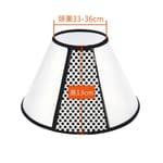 寵物防咬項圈 寵物防咬項圈 防護罩保護套 3號   正面圖