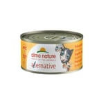 Almo Almo Nature Alternative 貓罐頭 烤火雞 70g 70g 正面圖