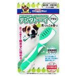 DoggyMan DoggyMan 日本狗玩具 狗狗潔齒磨牙咬咬玩具 青蘋果味 1個入   正面圖