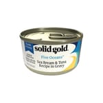 Solid Solid Gold 素力高 無穀物貓罐頭 沙丁吞拿魚 3oz 3oz 正面圖