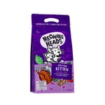 Meowing Meowing Heads 貓糧 全天然幼貓成長配方 1.5kg 5kg  正面圖