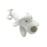Billipets Billipets 狗玩具 天然帆布小狗 19cm x 8cm   正面圖