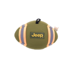 Billipets Billipets 狗玩具 Jeep帆布系列 欖球 15cm   正面圖