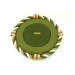 Billipets Billipets 狗玩具 Jeep帆布系列 粗綿繩飛碟 22cm   正面圖