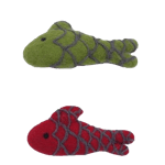 Billipets Billipets 貓玩具 新西蘭天然羊毛系列 魚仔   正面圖