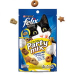 日本Felix 日本Felix Party Mix 貓脆餅 Cheezy 繽紛芝士 60g 60g  正面圖