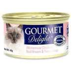 Gourmet Gourmet Delight - Whitemeat Chicken, Red Bream & Tuna Liver 85g 85g  正面圖