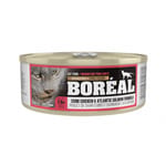 BOREAL BOREAL 全貓罐頭 雞肉及三文魚配方 80g 80g 正面圖