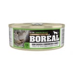 BOREAL BOREAL 全貓罐頭 雞肉及鴨肉配方 80g 80g 正面圖