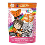 b.f.f. b.f.f. 喵友系列 野生吞拿魚、三文魚 85g 85g  正面圖