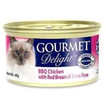 Gourmet Gourmet Delight - BBQ Chicken with Red Bream & Tuna Roe 85g 85g 正面圖