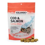 Icelandic+ Icelandic+ 狗小食 冰島鱈魚+三文魚粒 3.52oz 52oz  正面圖