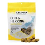 Icelandic+ Icelandic+ 狗小食 冰島鱈魚+鯡魚粒 3.52oz 52oz  正面圖