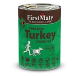 FirstMate FirstMate 狗罐頭 無穀物走地火雞 345g 345g  正面圖