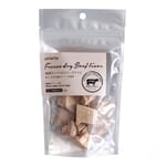 日本WHITE 日本WHITE FOX 凍乾脫水 日本國產 牛肝 角切 30g 30g 貓犬用 正面圖