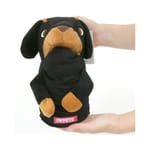 日本Bonbi 日本Bonbi ILOVEPETS Animal Mitten LoveDog 狗狗手偶玩具 臘腸狗 一個入   正面圖